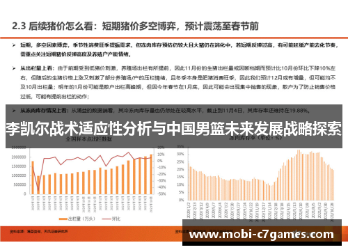 李凯尔战术适应性分析与中国男篮未来发展战略探索