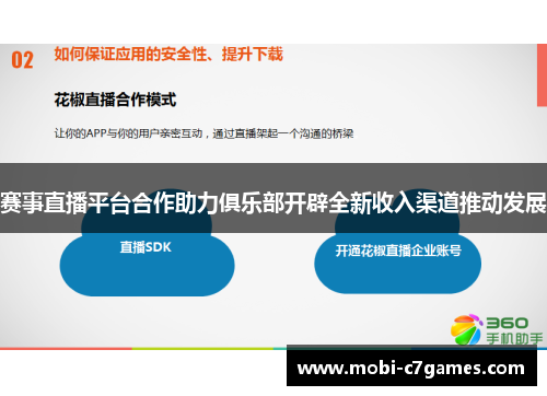 赛事直播平台合作助力俱乐部开辟全新收入渠道推动发展 赛事直播平台合作助力俱乐部开辟全新收入渠道推动发展